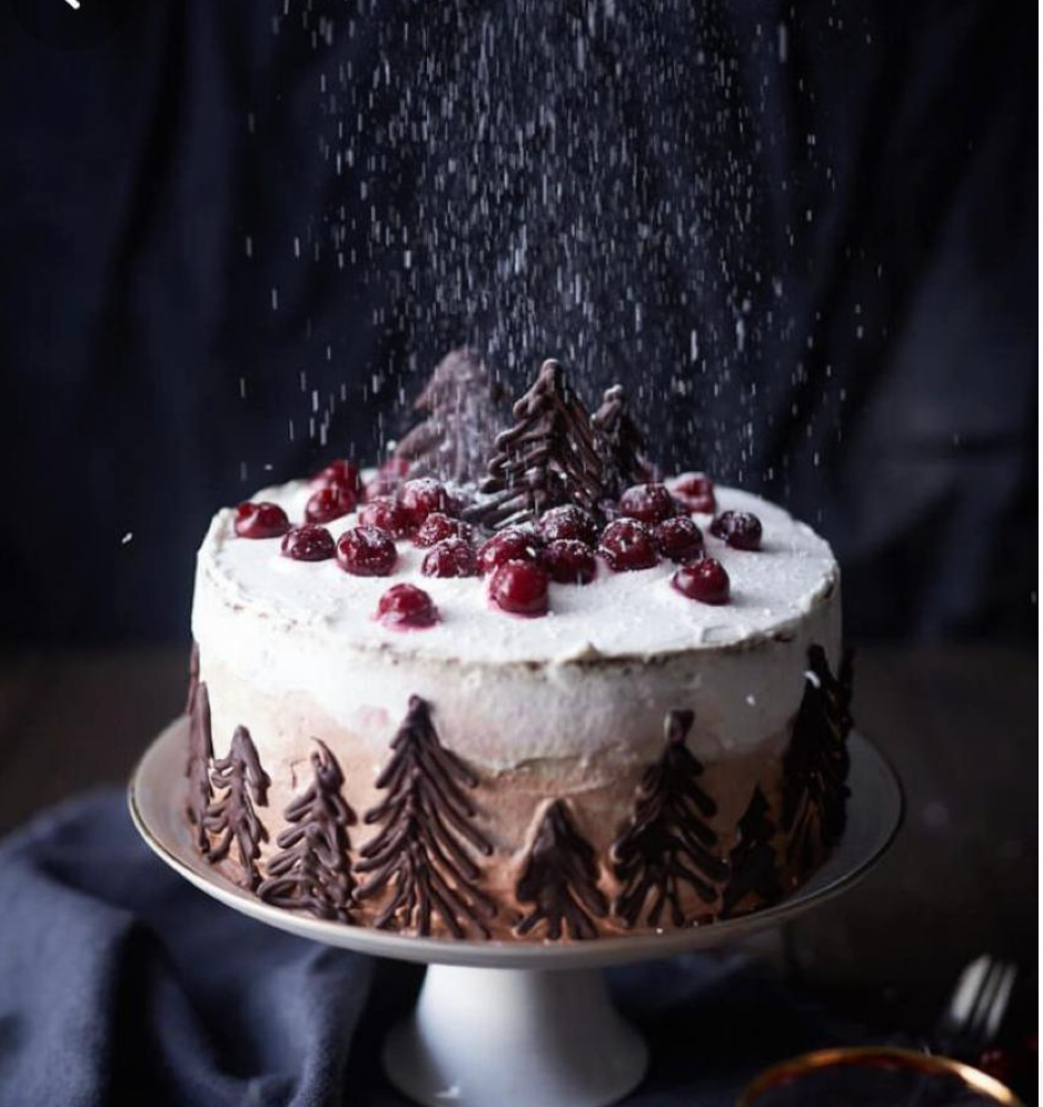 Christmas Special Black forest Cake