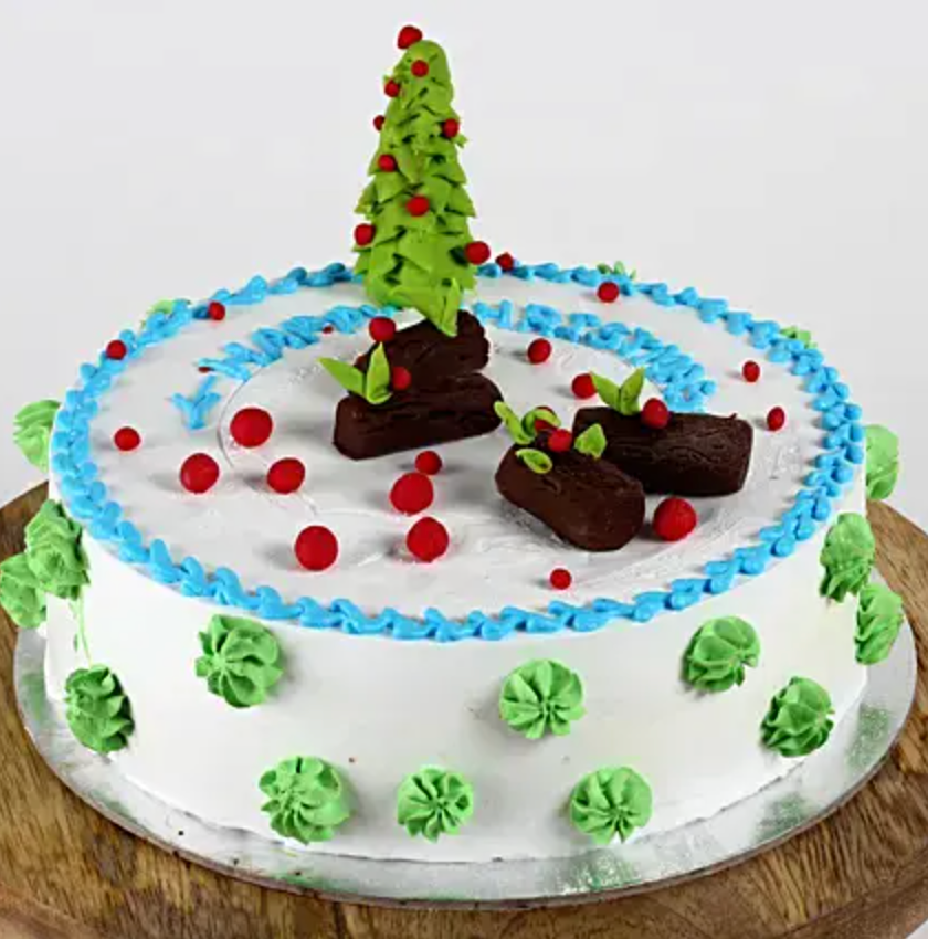 Christmas Special - Tree Theme Cake
