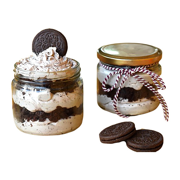 Cookies & Cream Jar Cake