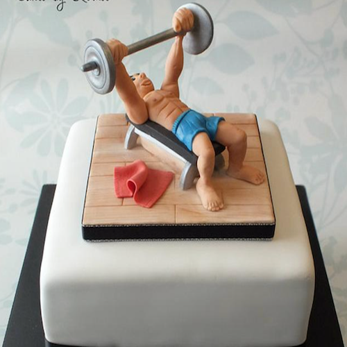 Designer Cake- Gym Lover