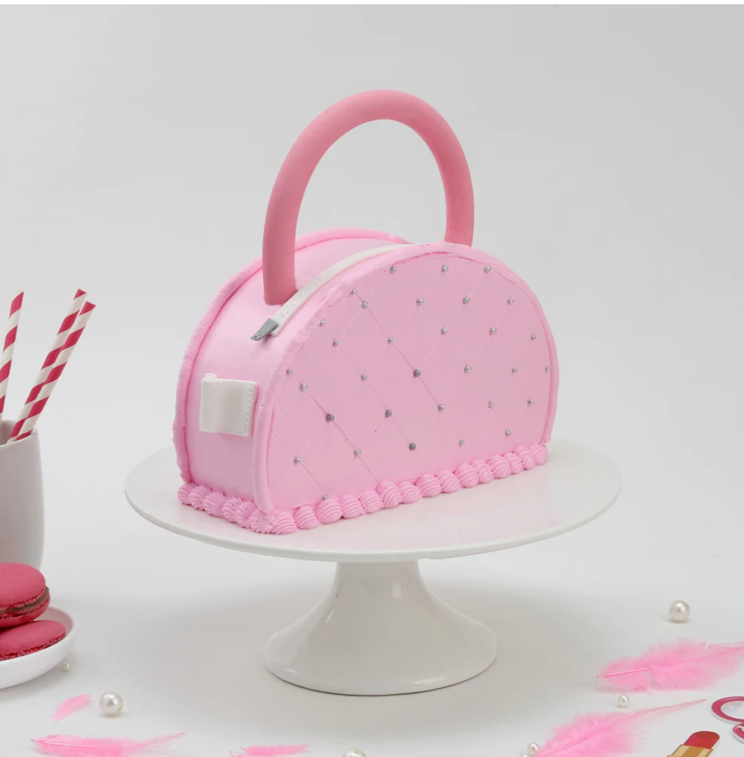 Diaper Bag Sculptured Cake – Tiffany's Bakery