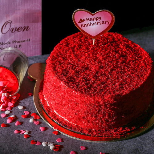 I Love You Red Velvet Cake | Red Velvet Cake Design