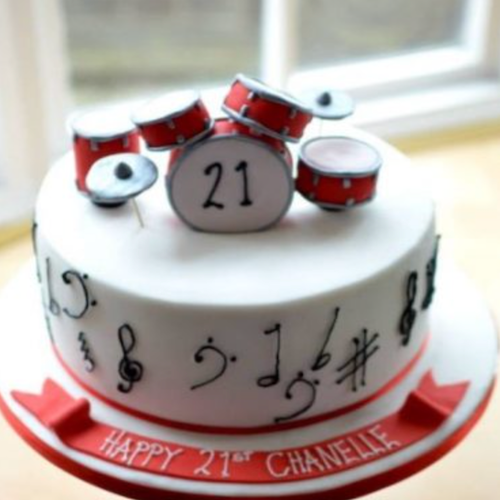 Designer Cake- Music Lover Cake