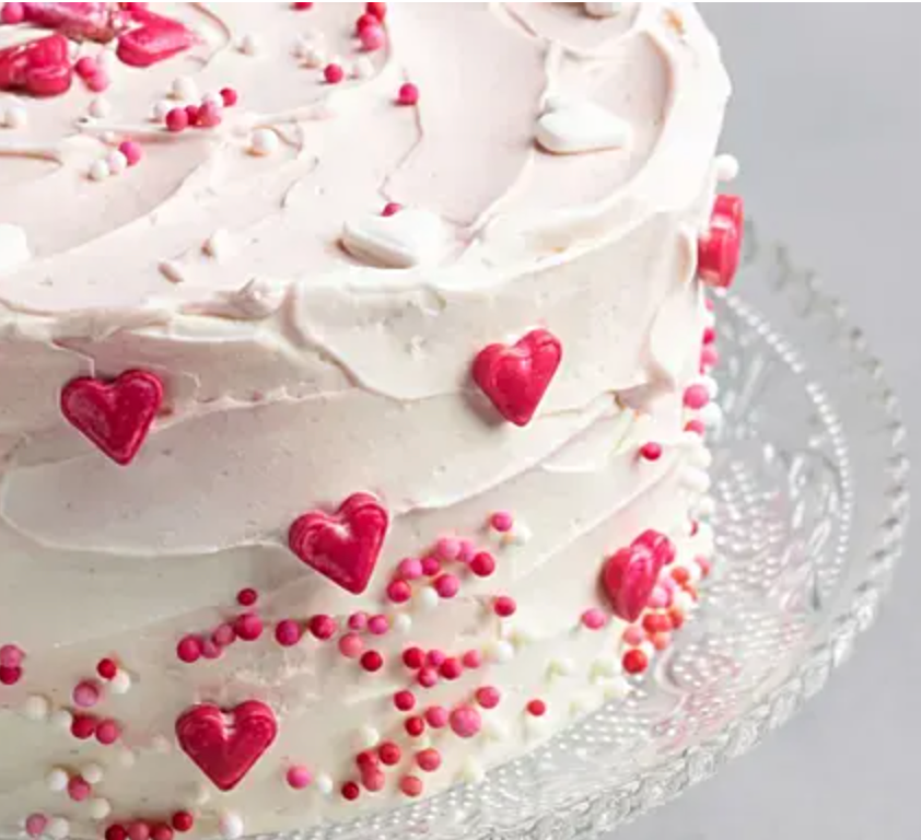 Valentine Special- Heart Chocolate Cream Cake