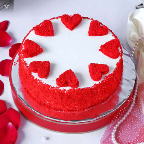 Valentine Special- Classic Red Velvet Cake