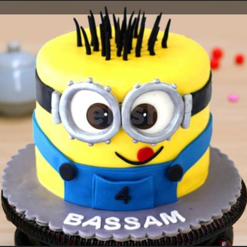 Designer Cake- Naughty Minions Theme